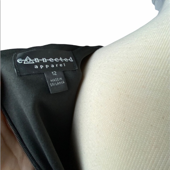 Connected apparel black dress sz12 - Picture 8 of 9